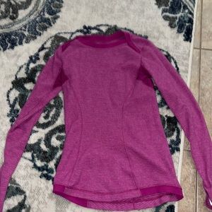 Rare pink lululemon top